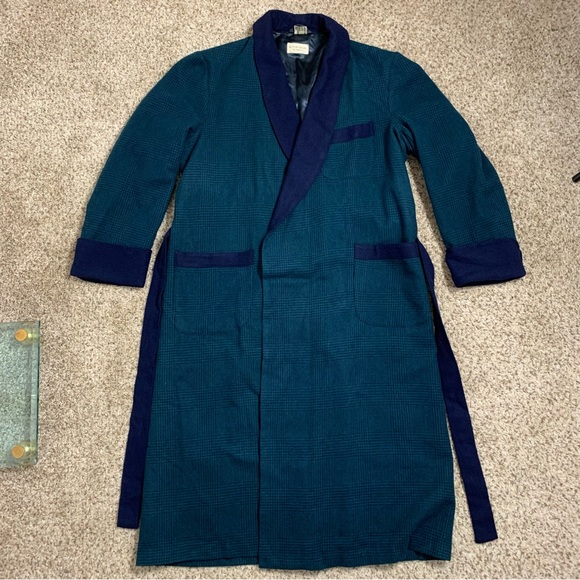 Vintage men’s wool dressing robe - Picture 8 of 13